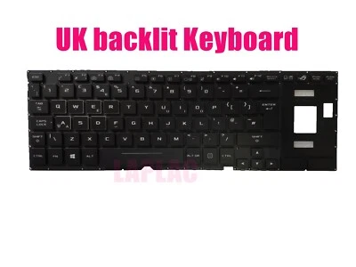 Teclado retroiluminado Reino Unido para Asus GX501/GX501VI/GX501VIK/GX501VS/GX501VSK Foto 1 de 2