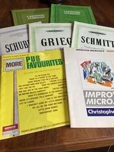 Vintage Sheet Music and Song Books Collection Classical,jazz, Pub Classics X8 - Picture 1 of 16