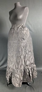 Victorian / Edwardian Antique 1890s / 1900s Art Nouveau Skirt / Petticoat - Picture 1 of 16