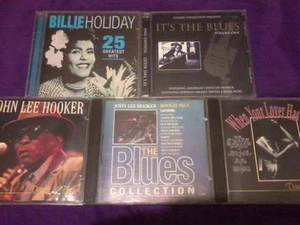 BLUES 5 CD music job lot various John Lee Hooker all listed POST FREE - Picture 1 of 1