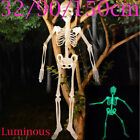 32/90/150cm Poseable Human Skeleton Halloween Decoration Party Prop.fJ_cd    P❤M