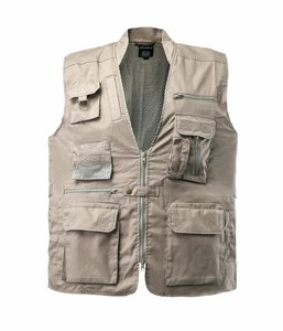 Concealed Tactical Vest Safari Explorer Travel Fishing Hunting Camping Vest - Picture 1 of 13