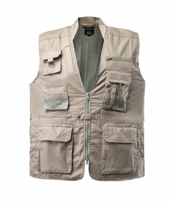 Concealed Tactical Vest Safari Explorer Travel Fishing Hunting Camping Vest - Image 1 of 4