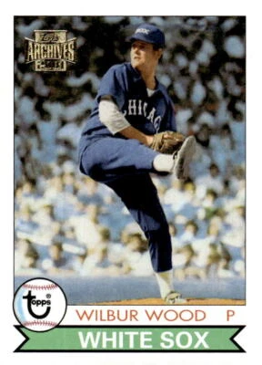 2001 Topps Archives #152 Wilbur Wood - Image 1 of 2