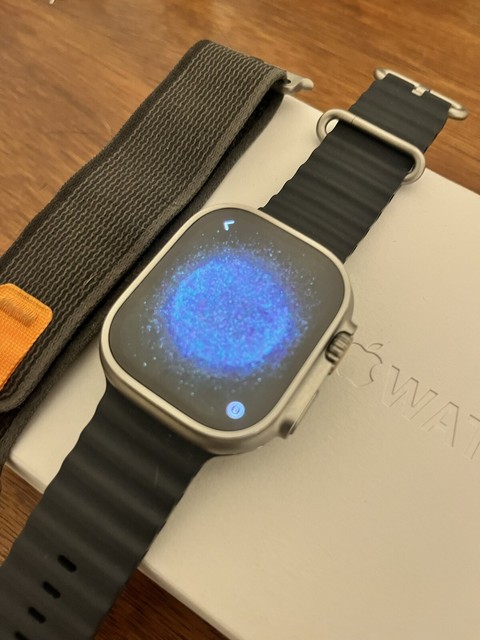 APPLE WATCH ULTRA + CELULAR 49MM TITÂNIO ALPINO LARANJA