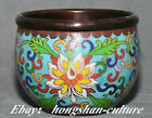 4 "Xuande Ancient Chinese Cloisonne Bronze Palace Pattern Tank Can