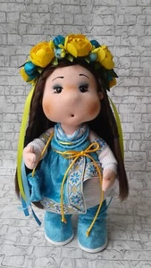 Ukrainian Handmade Interior doll Ukrainochka. Interior Toy Ukrainian . - Picture 1 of 12
