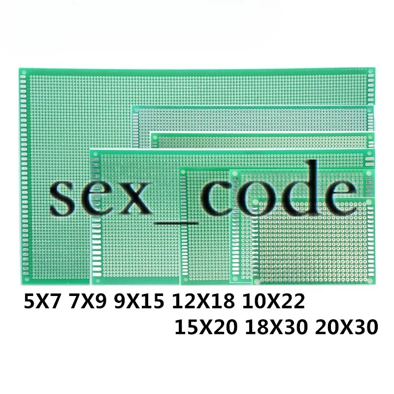 1 PIEZA Nueva placa de circuito PCB/placa de clavijas universal 5X7 7X9 9X15 12X18#TT Foto 1 de 1