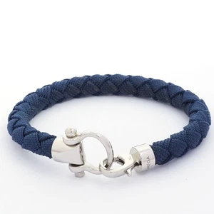 Omega Aqua Navy Sailing Edelstahl Textil/Stoff Armband mit Box gebraucht - Bild 1 von 5