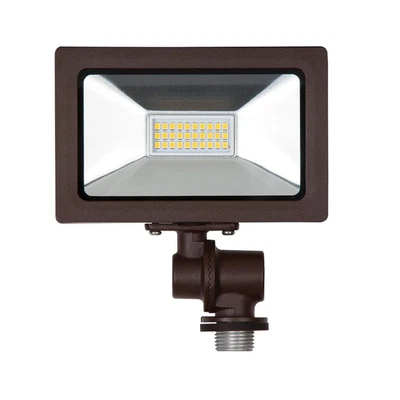 Sunset Lighting Sunset Flood Light, 10W 4000K 900LM - Aztec Bronze - F7501-49-4K - Image 1 of 3
