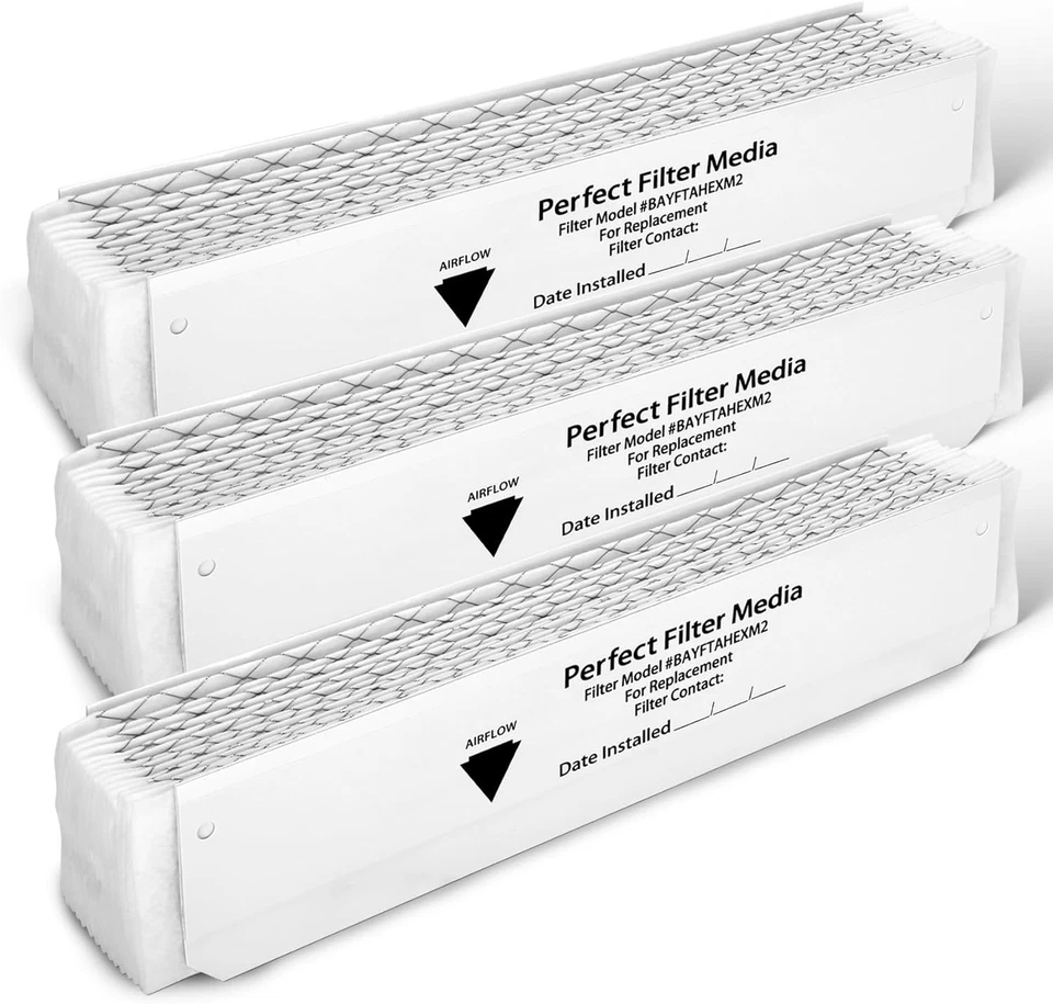 (2 Pack) BAYFTAHEXM2 MERV 13 Filters for Trane Perfectfit 5 20""" -