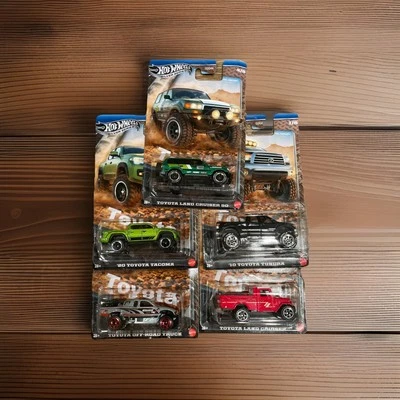2025 Hot Wheels серебряная серия Toyota внедорожник набор 10% на благотворительность - Изображение 1 из 4