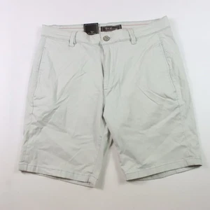 NEW 34 Heritage Nevada Khaki Twill Men’s Shorts Size 34 Flat Front Stretch - Picture 1 of 10