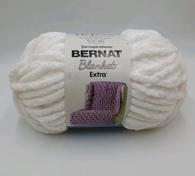 Manta Bermat Hilo Extra Blanco - 97 Yardas 100% Poliéster Jumbo Talla 7 Hilo Suave Foto 1 de 4