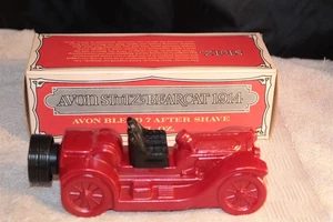 AVON DECANTER STUTZ BEARCAT 1914 AVON BLEND 7 AFTER SHAVE 6 OUNCE FILLED W/ BOX - Picture 1 of 2