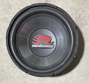 Renegade RXW1200 Subwoofer 12" (30Cm) With 600 Watts 4 Ohms - Bild 1 von 3