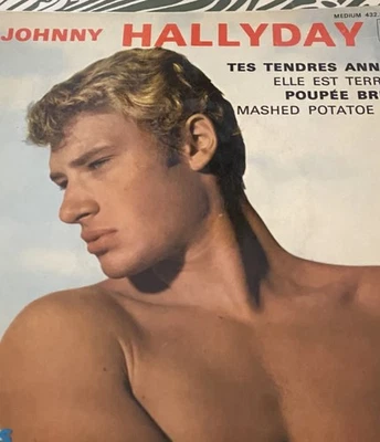 Disque Vinyle 45 Tours Johnny Hallyday Les Tendres Années  - Photo 1/3