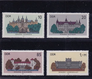 DDR MNH ** 3032-5 SC 2555-8 Palaces - Picture 1 of 1