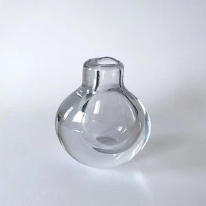 Vintage Goran Warff "Raindrop" Clear Crystal Vase for Kosta Boda - 1970s - Picture 1 of 15