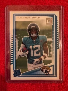 2025 Panini Donruss Rated Rookie Travis Hunter RC #301 - Picture 1 of 2