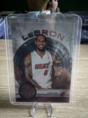 2025-26 Topps Basketball LeBron James  MVP Vault #MVP-8  Miami Heat - Image 1 of 2