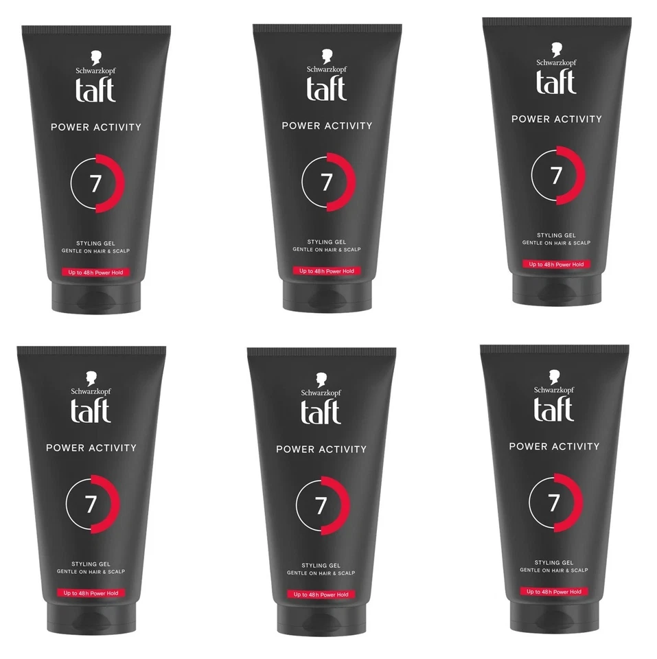 3X Schwarzkopf Taft Power Invisible Hair Styling Modelling Power Gel 3x150ml
