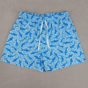 Chubbies Medium Mens Swim Trunks With Liner 5.5 Sharks Fits A Small - Picture 1 of 9