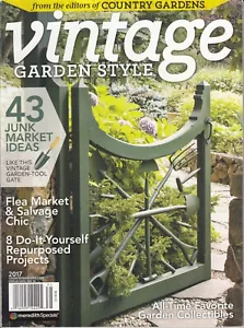 Vintage Garden Style Magazine 2017 Garden Collectibles DIY Projects - Picture 1 of 1