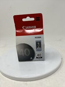 New Sealed Canon Pixma PG-40 Black Ink Cartridge