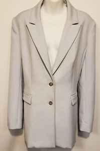 Blazer NORDSTOMS SHING NAVY sciatto ristretto taglia large grigio grigio - Foto 1 di 6
