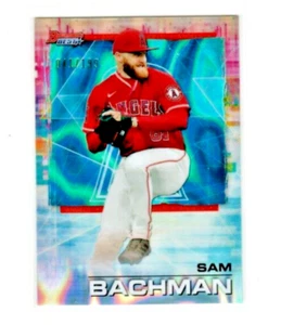 2021 BOWMAN'S BEST SAM BACHMAN AQUA LAVA REFRACTOR RC 41/199 READY FOR GRADING - Picture 1 of 1