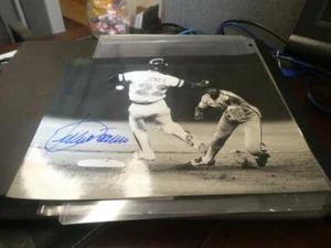 Julio Franco Philadelphia Phillies signed 8x10 photo COA - Picture 1 of 1