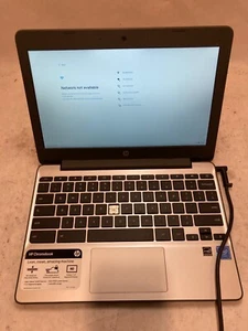 HP Chromebook 11-v010wm Laptop 11" Intel Celeron READ DESCRIPTION -PP - Picture 1 of 6