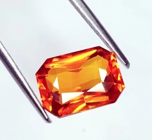 Natural Orange Padparadscha Certified Sapphire 6.72 Ct Loose Gemstone Ring gems - Picture 1 of 10