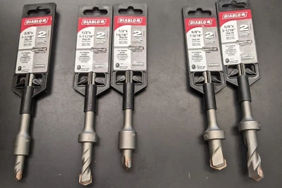 Новый Diablo SDS-Plus Вращающийся Молоток Стоп Бит - Выберите Размер - Бесплатная Доставка - Изображение 1 из 4