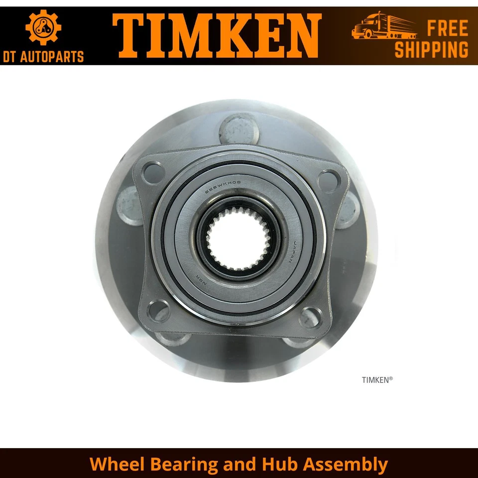 Conjunto de cojinete de rueda y buje trasero Timken para Toyota Matrix XR 2003-2006 AWD Foto 1 de 4