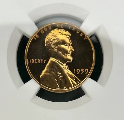 1959 Lincoln Cent NGC PF 68 Star RD - Image 1 of 4