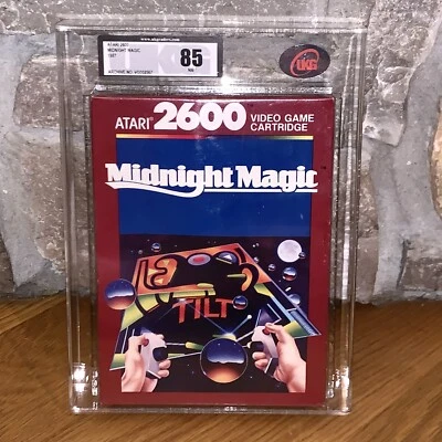 Atari 2600 Midnight Magic 1986 Factory Sealed UKG 85 Graded Video Game - Image 1 of 4