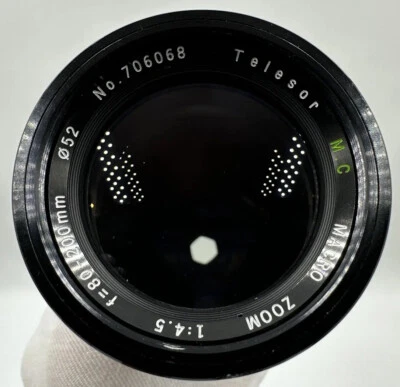 TeleSor 80-200mm F/4.5 One Touch Zoom Lens for Konica - Image 1 of 4