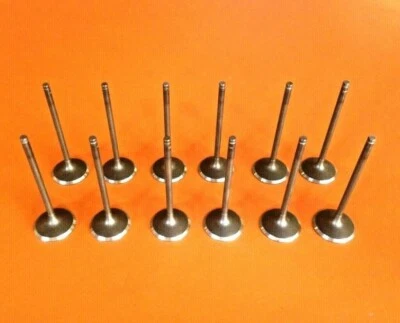 03-11 FITS MITSUBISHI ENDEAVOR ECLIPSE MONTERO 3.8 6G75  INTAKE VALVES 12 EACH - Image 1 of 2