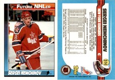 1991 Topps Hockey Card 514 SERGEI NEMCHINOV NEW YORK RANGERS