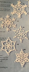 ~CHRISTMAS “Christmas Ice Crystals” PATTERN~ - Picture 1 of 2