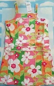 NWT Gymboree SPRING FUN Girls size 8 Mod Flower Mini Dress tunic top vtg htf - Picture 1 of 3