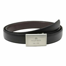 Tommy Hilfiger Reversible Leather Silver-Tone Loop Belt black/brown  (AM0AM03111) ab 40,80 €