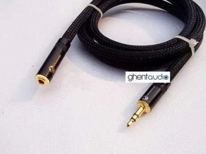 Cable de extensión de audio OFC D03 (0,5 m 1,5 pies) ---3,5 mm conector estéreo macho a hembra - Imagen 1 de 3
