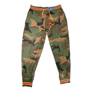 Polo Ralph Lauren Men Size LARGE Jogger Pants Sleepwear Army Camo Print NEW L - Picture 1 of 2