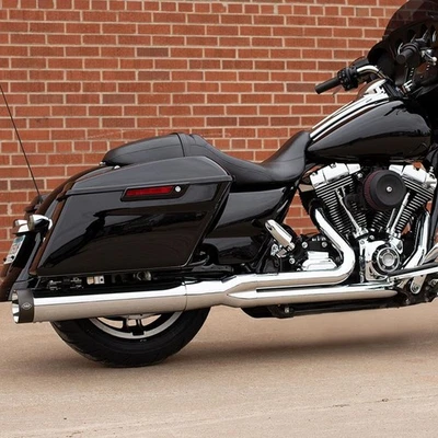 S&S Cycle Chrome Sidewinder 2-into-1 Exhaust System - 550-0776 - Изображение 1 из 3