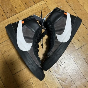 Size 7 M 8.5 W - Nike Off-White x Blazer Mid Grim Reapers - Picture 1 of 7