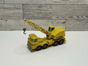 Grúa Móvil Scammell Vintage Matchbox Amarilla ’1960’s K-12 / King Size • Lesney - Imagen 1 de 9