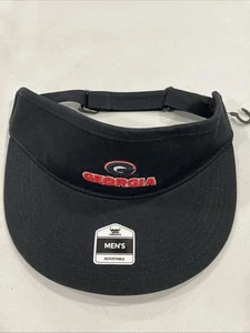 Cappello berretto visiera tesa piatta Georgia Bulldogs NCAA nero preferito dai fan - Foto 1 di 4